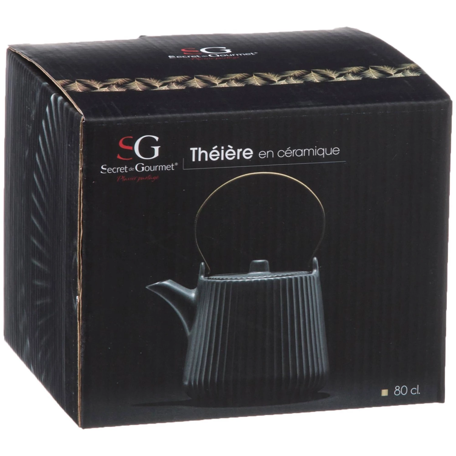 Secret de Gourmet Teekanne JUNGLE, schwarz, 800 ml 3 Secret de Gourmet Teekanne JUNGLE, schwarz, 800 ml – Bild 3