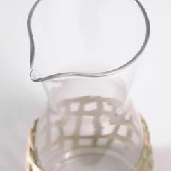 Twentyfour Krug Emelia - Klarglas - Transparent mit Faser: Braun -Kannen & Krüge Verkaufsgeschäft 1000263260 210430 15005000025 MOOD DETAILS P000000001000263260 mood