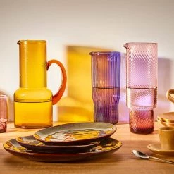 Twentyfour Krug Yida - Klarglas - Lila / Transparent -Kannen & Krüge Verkaufsgeschäft 1000263297 210430 15011900048 MOOD DETAILS P000000001000263297 mood