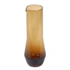 Twentyfour Glaskrug Breshnna - Klarglas - Orange