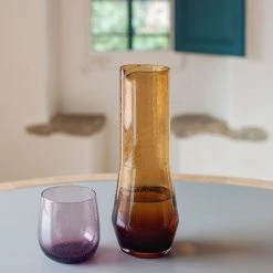 Twentyfour Glaskrug Breshnna - Klarglas - Orange -Kannen & Krüge Verkaufsgeschäft 1000263299 210430 15013800062 MOOD DETAILS P000000001000263299 mood