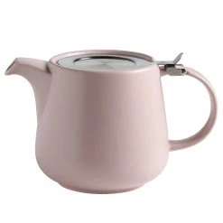 Maxwell & Williams Teekanne Tint - Porzellan - Rosa - Fassungsvermögen: 1.2 L