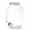 Zeller Getränkespender Fyn - Glas - transparent - 20,4 x 15,2 x 25,4