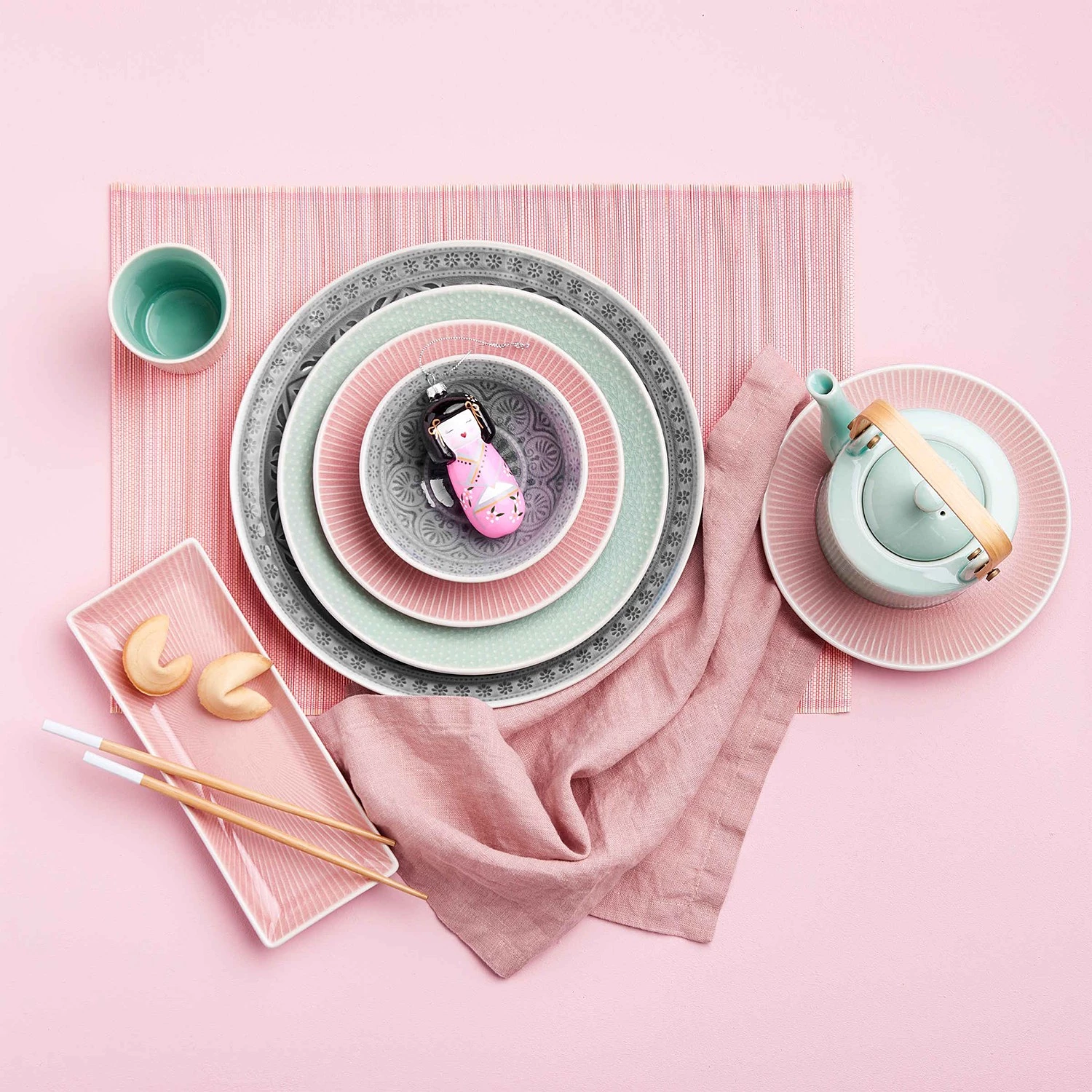 Butlers Teekanne HANAMI - Steingut - Mint 7 Butlers Teekanne HANAMI - Steingut - Mint – Bild 7