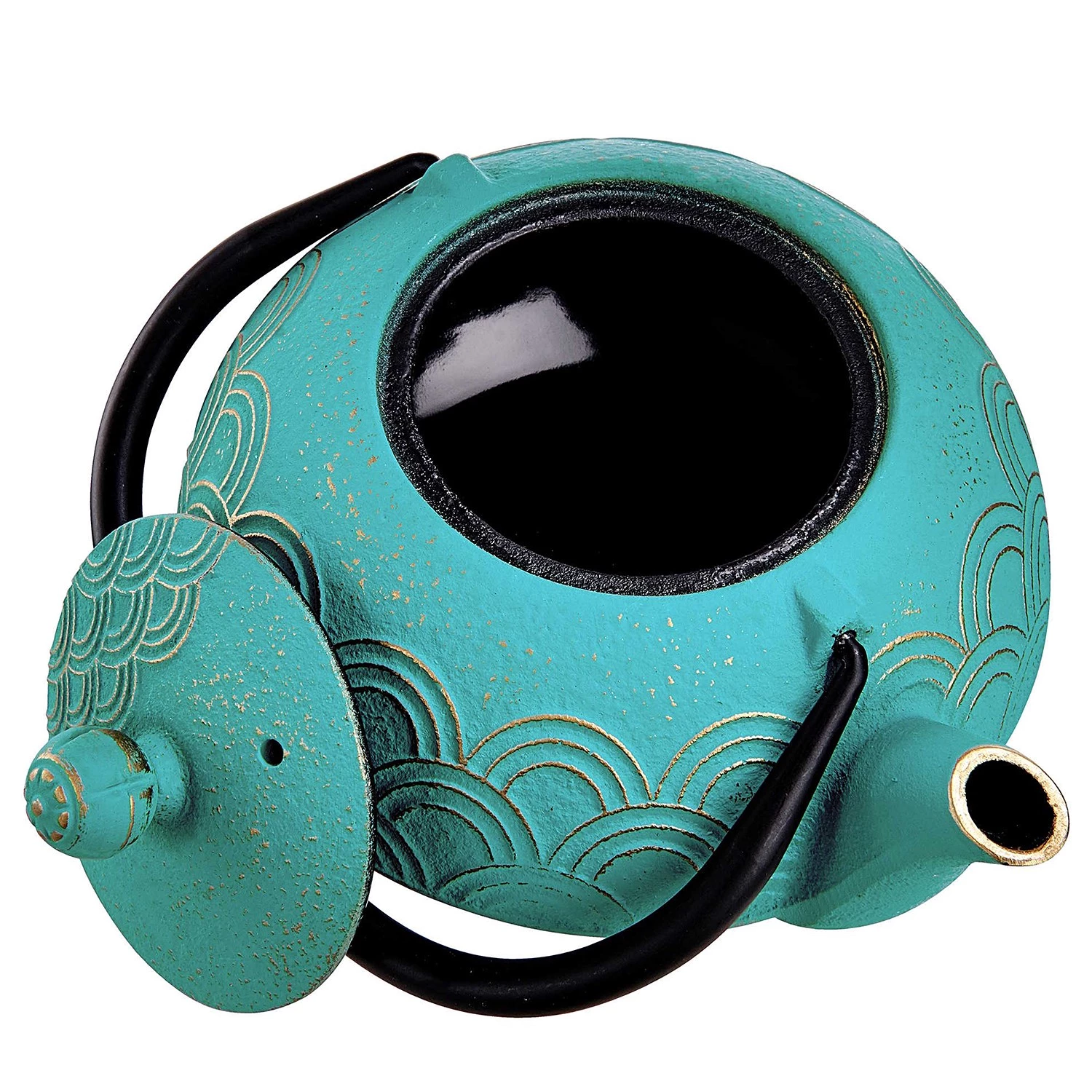 Butlers Teekanne CEREMONY II - Eisen - Türkis 5 Butlers Teekanne CEREMONY II - Eisen - Türkis – Bild 5