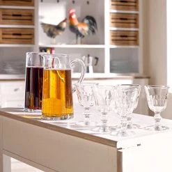 Butlers Saftkrug PITCHER - Klarglas - Transparent -Kannen & Krüge Verkaufsgeschäft 1000337021 220225 024 MOOD DETAILS P000000001000337021 mood