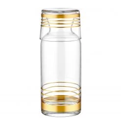 Hermia Karaffe Montella I - Klarglas - Gold -Kannen & Krüge Verkaufsgeschäft 1000337130 220316 030 DETAILS P000000001000337130