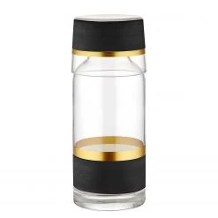 Hermia Karaffe Pasadena (6er-Set) - Klarglas - Schwarz / Gold -Kannen & Krüge Verkaufsgeschäft 1000337159 220316 030 DETAILS P000000001000337159