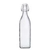 Butlers Flasche SWING - Glas / Edelstahl / Kunststoff - Transparent