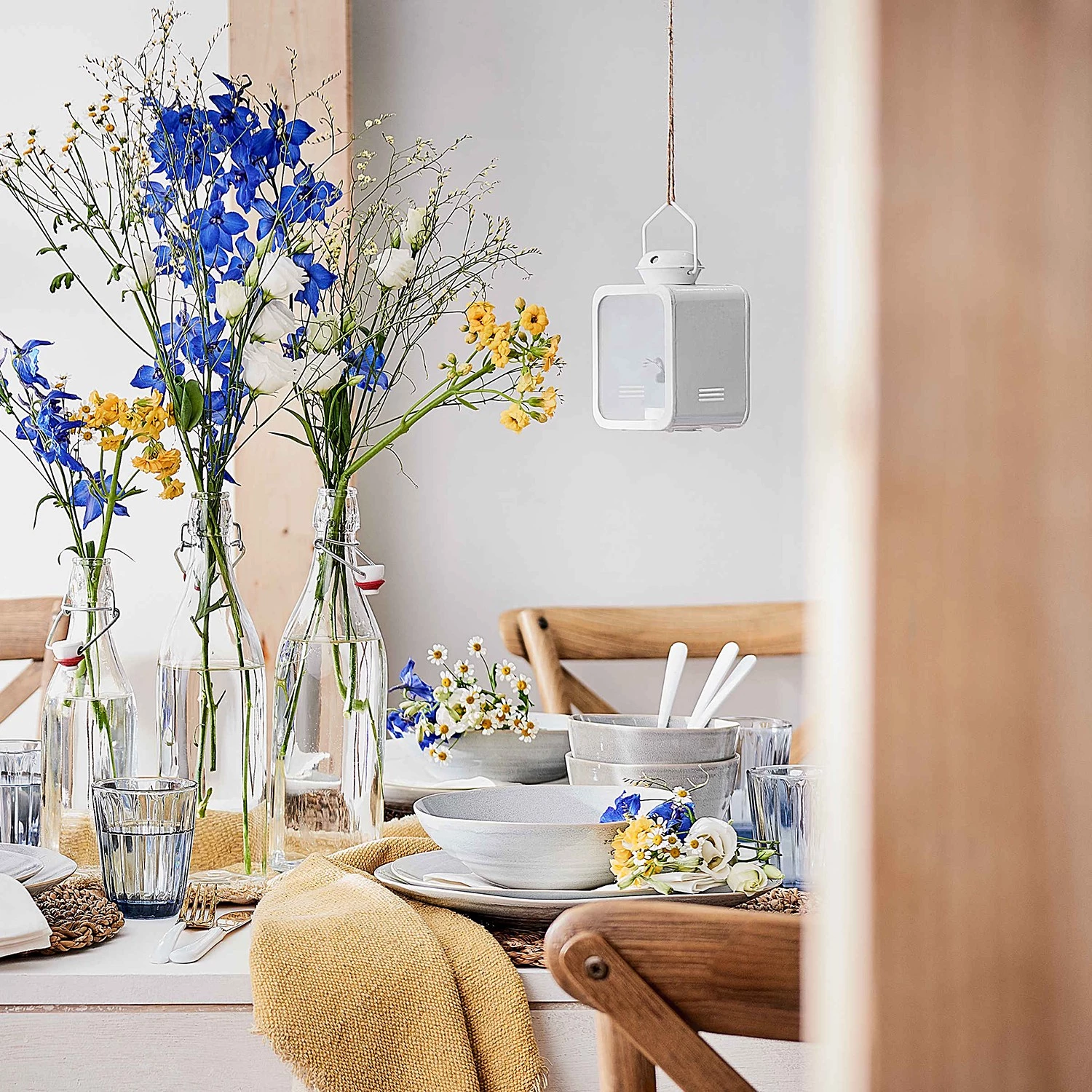 Butlers Flasche SWING - Glas / Edelstahl / Kunststoff - Transparent 2 Butlers Flasche SWING - Glas / Edelstahl / Kunststoff - Transparent – Bild 2