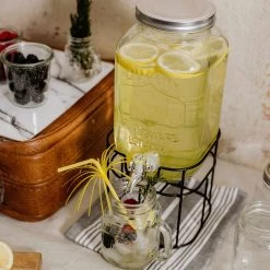 Butlers Ständer für Getränkespender REFRESH - Eisen - Schwarz -Kannen & Krüge Verkaufsgeschäft 1000343942 220406 024 MOOD DETAILS P000000001000343942 mood