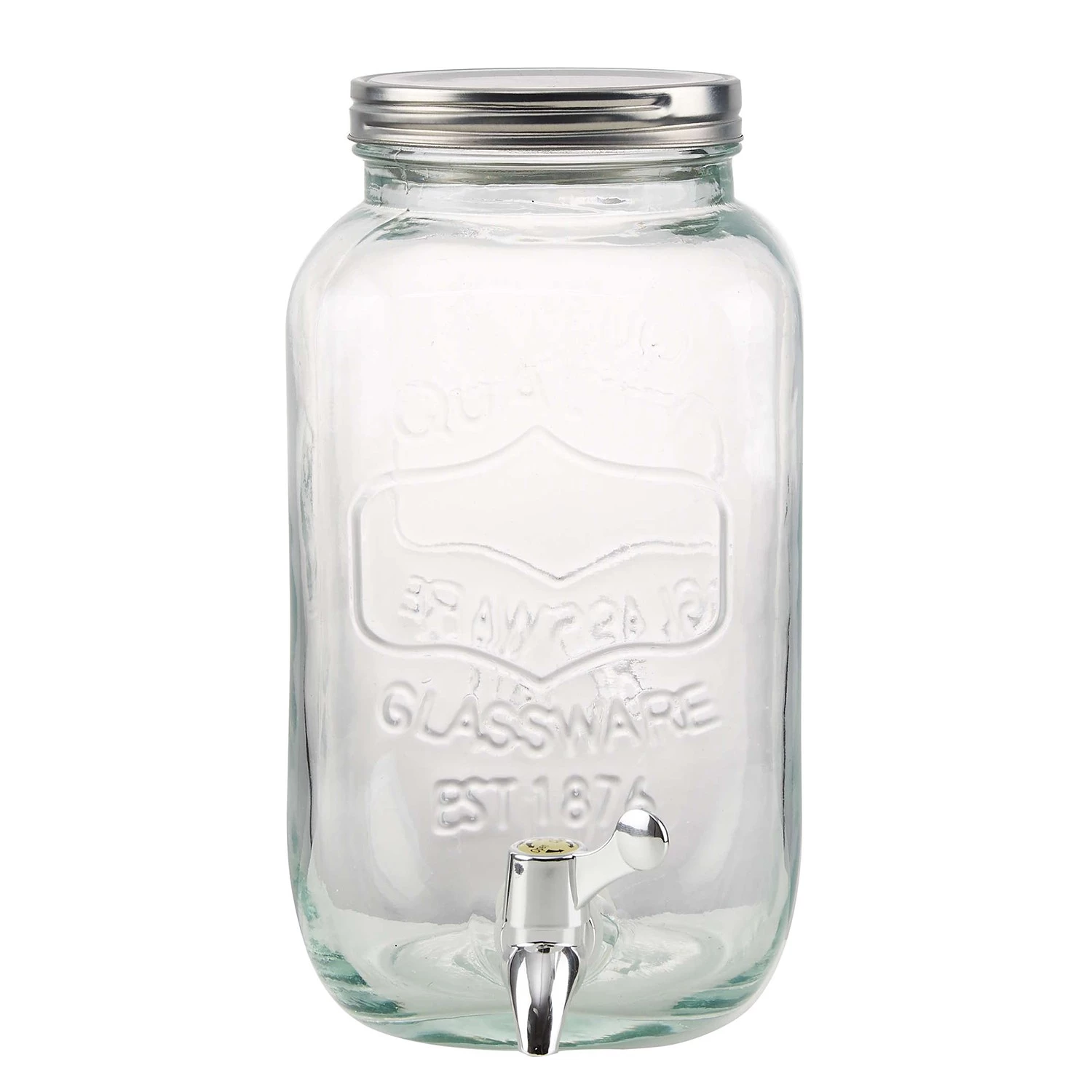 Butlers Getränkespender REFRESH - Glas / Eisen - Transparent 1 Butlers Getränkespender REFRESH - Glas / Eisen - Transparent