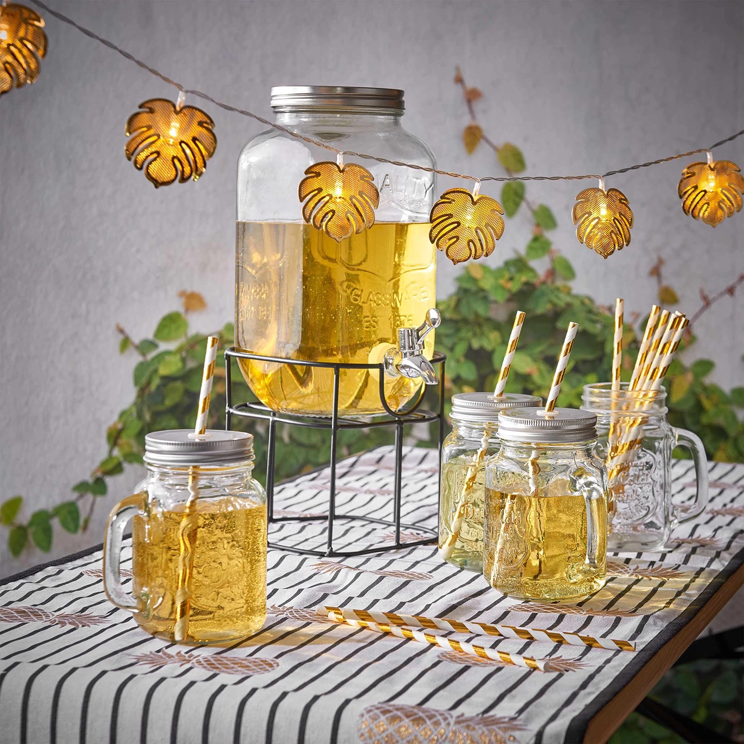 Butlers Getränkespender REFRESH - Glas / Eisen - Transparent 10 Butlers Getränkespender REFRESH - Glas / Eisen - Transparent – Bild 10