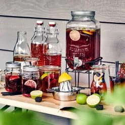 Butlers Getränkespender REFRESH (2-teilig) - Glas / Eisen - Transparent 15 Butlers Getränkespender REFRESH (2-teilig) - Glas / Eisen - Transparent -Kannen & Krüge Verkaufsgeschäft 1000343954 220406 024 MOOD DETAILS P000000001000343954 mood