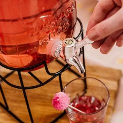 Butlers Getränkespender REFRESH (2-teilig) - Glas / Eisen - Transparent 16 Butlers Getränkespender REFRESH (2-teilig) - Glas / Eisen - Transparent -Kannen & Krüge Verkaufsgeschäft 1000343954 220406 025 MOOD DETAILS P000000001000343954 mood