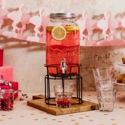 Butlers Getränkespender REFRESH (2-teilig) - Glas / Eisen - Transparent 17 Butlers Getränkespender REFRESH (2-teilig) - Glas / Eisen - Transparent -Kannen & Krüge Verkaufsgeschäft 1000343954 220406 026 MOOD DETAILS P000000001000343954 mood