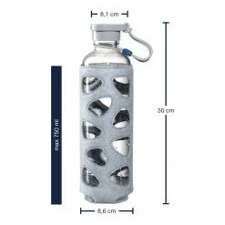 Leonardo Trinkflasche In Giro I - Kristallglas - Grau -Kannen & Krüge Verkaufsgeschäft 1000347004 220510 500 SKETCH DETAILS P000000001000347004 sketch