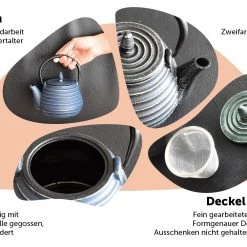 JA-UNENDLICH Classic 0.8l Teekanne Gusseisen -Kannen & Krüge Verkaufsgeschäft 3273367ab0c8403fb4573ae5fb3bf0e0 1