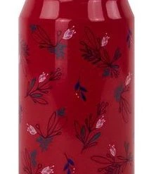 YOKO isothermische Kanette 280 ml rote Blume