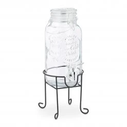 Relaxdays Retro Getränkespender Set -Kannen & Krüge Verkaufsgeschäft 48b3c8f6cacc425298bbb3e3d2906a27