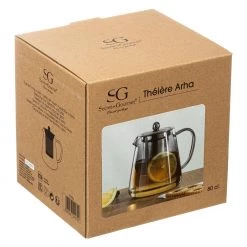 Secret de Gourmet Teekanne mit Sieb ARHA, 800 ml, Glas -Kannen & Krüge Verkaufsgeschäft 4afd576c43084b10a045440fe21afe73