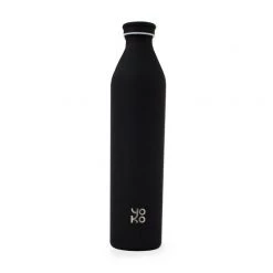 YOKO Isolierflasche 1000 ml Schwarz