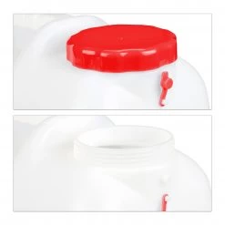 Relaxdays Wasserkanister mit Hahn - 19 x 36 x 37 cm -Kannen & Krüge Verkaufsgeschäft 54901531c4d640928d05949664435262