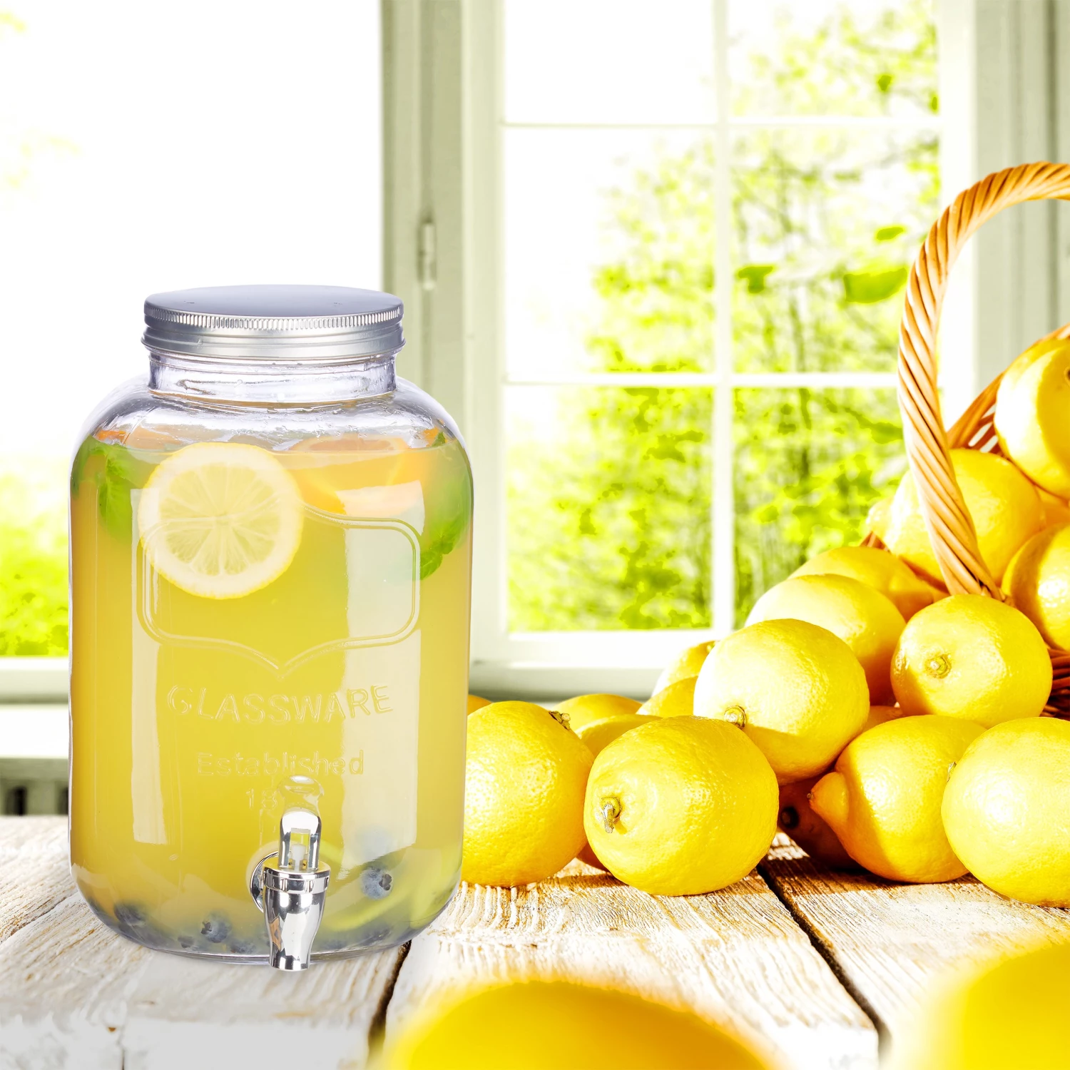 Relaxdays Getränkespender 5 L 2 Relaxdays Getränkespender 5 L – Bild 2