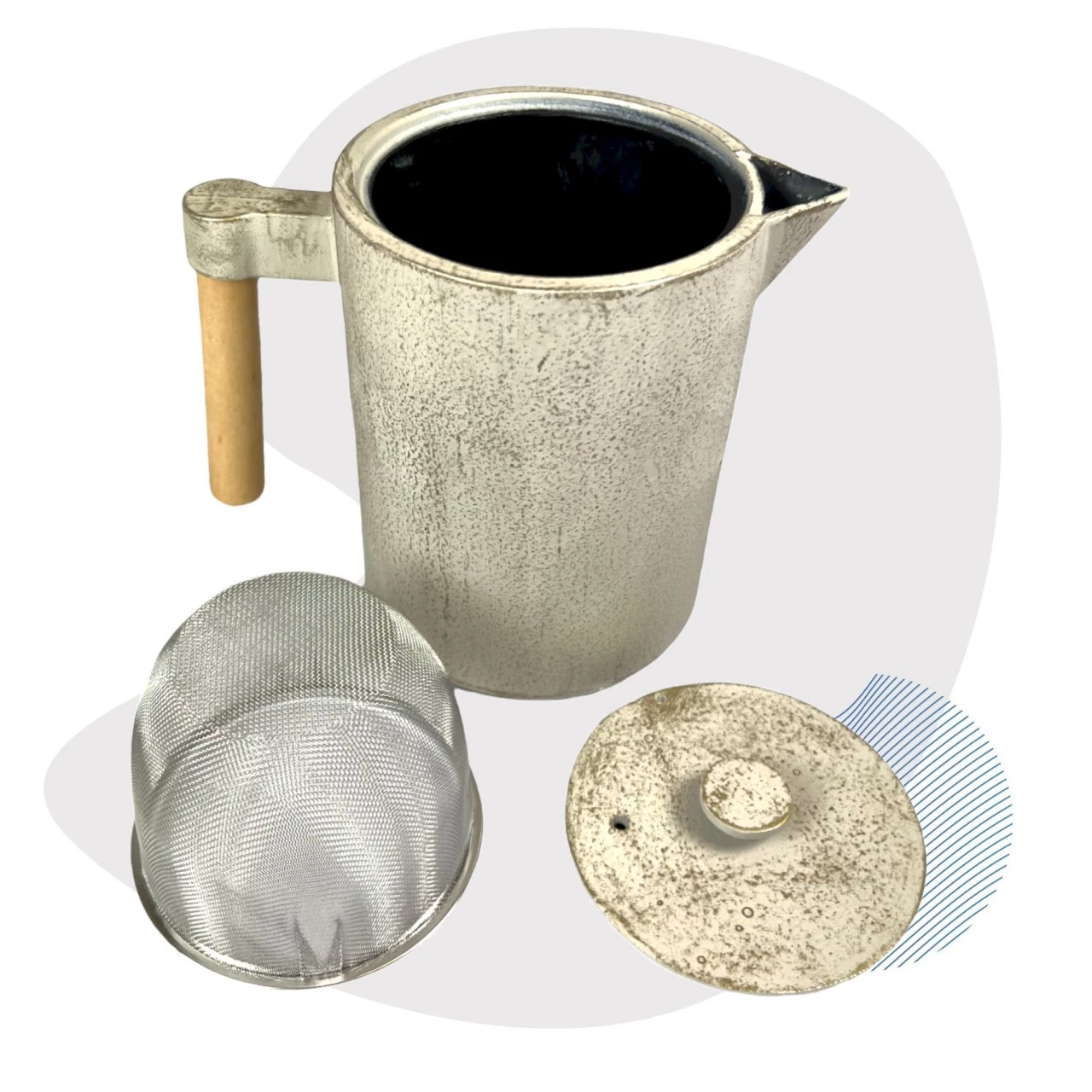 JA-UNENDLICH Kohi 1.2l Teekanne Gusseisen 2 JA-UNENDLICH Kohi 1.2l Teekanne Gusseisen – Bild 2