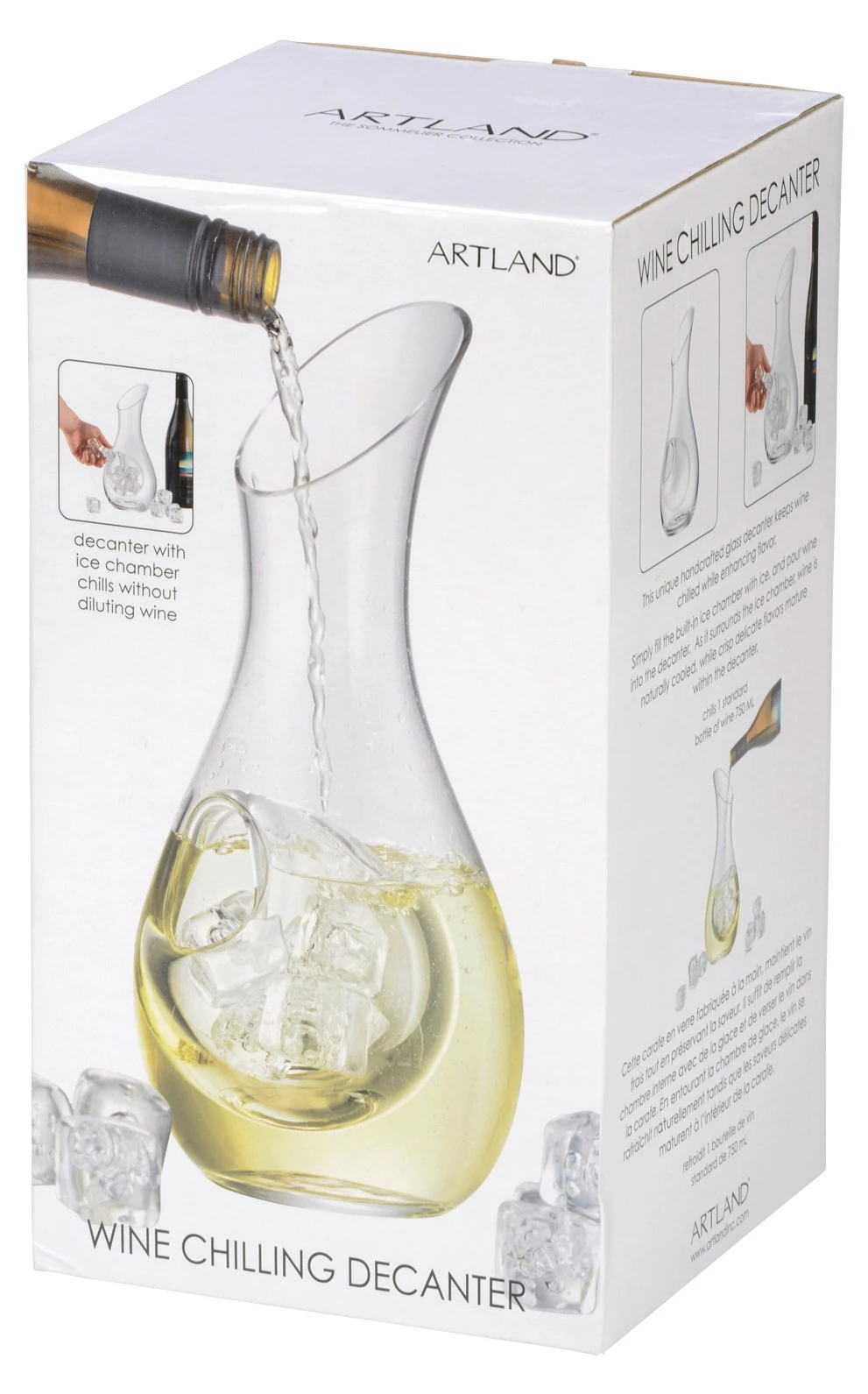 Artland Sommelier Weißwein Kühlkaraffe 3 Artland Sommelier Weißwein Kühlkaraffe – Bild 3