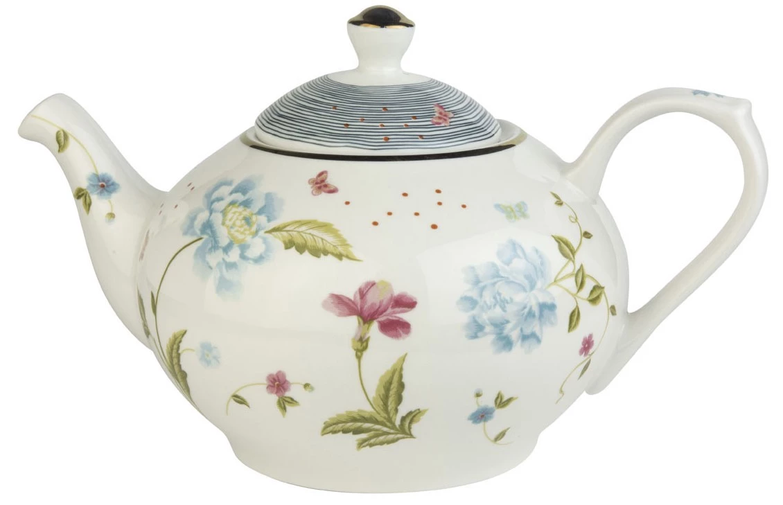 Laura Ashley Teekanne Elveden Weiß 1,6 Liter 1 Laura Ashley Teekanne Elveden Weiß 1,6 Liter