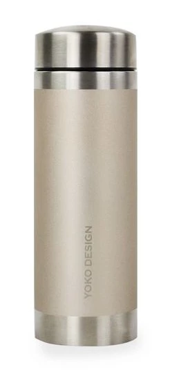 YOKO Isolierte Teekanne Glitter gold