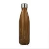 YOKO Isolierflasche 500 ml "Holz"