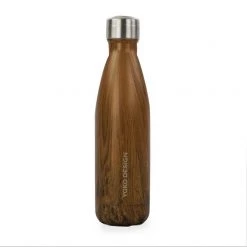 YOKO Isolierflasche 500 ml "Holz"