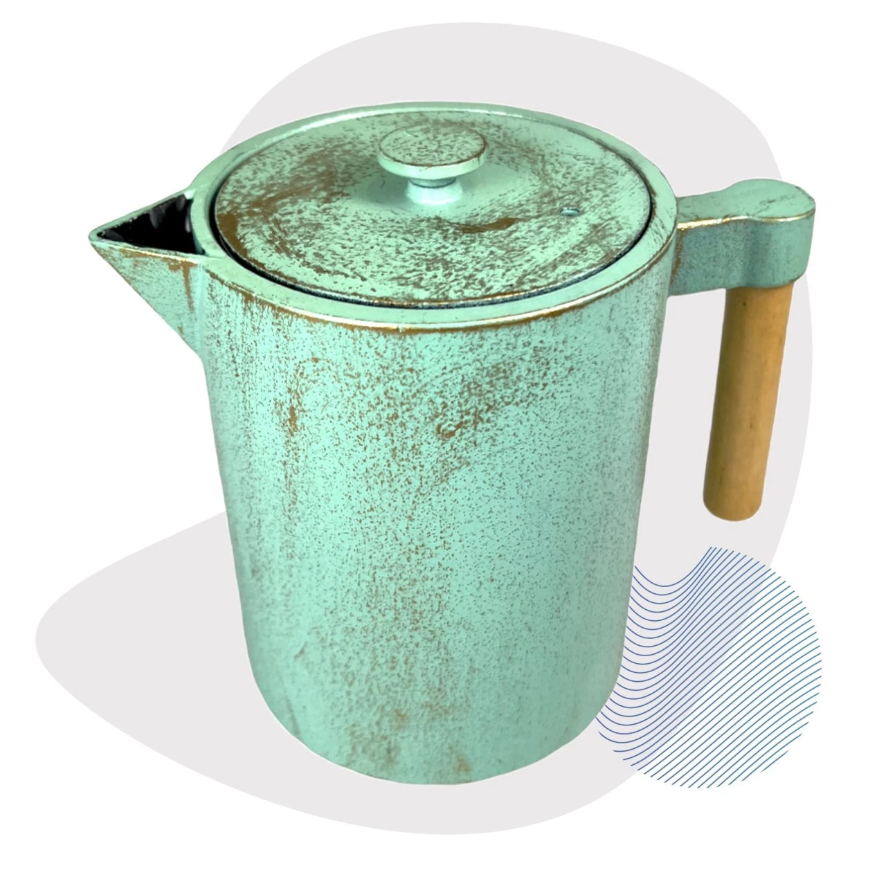 JA-UNENDLICH Kohi 1.2l Teekanne Gusseisen 2 JA-UNENDLICH Kohi 1.2l Teekanne Gusseisen – Bild 2