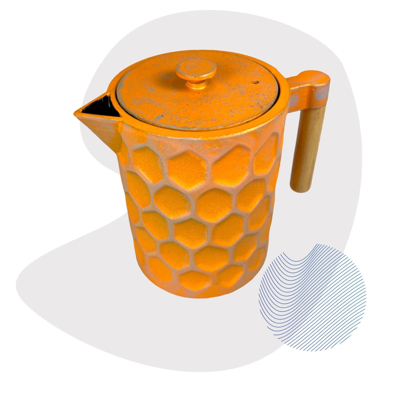 JA-UNENDLICH Kabo 1.2l Teekanne Gusseisen 2 JA-UNENDLICH Kabo 1.2l Teekanne Gusseisen – Bild 2