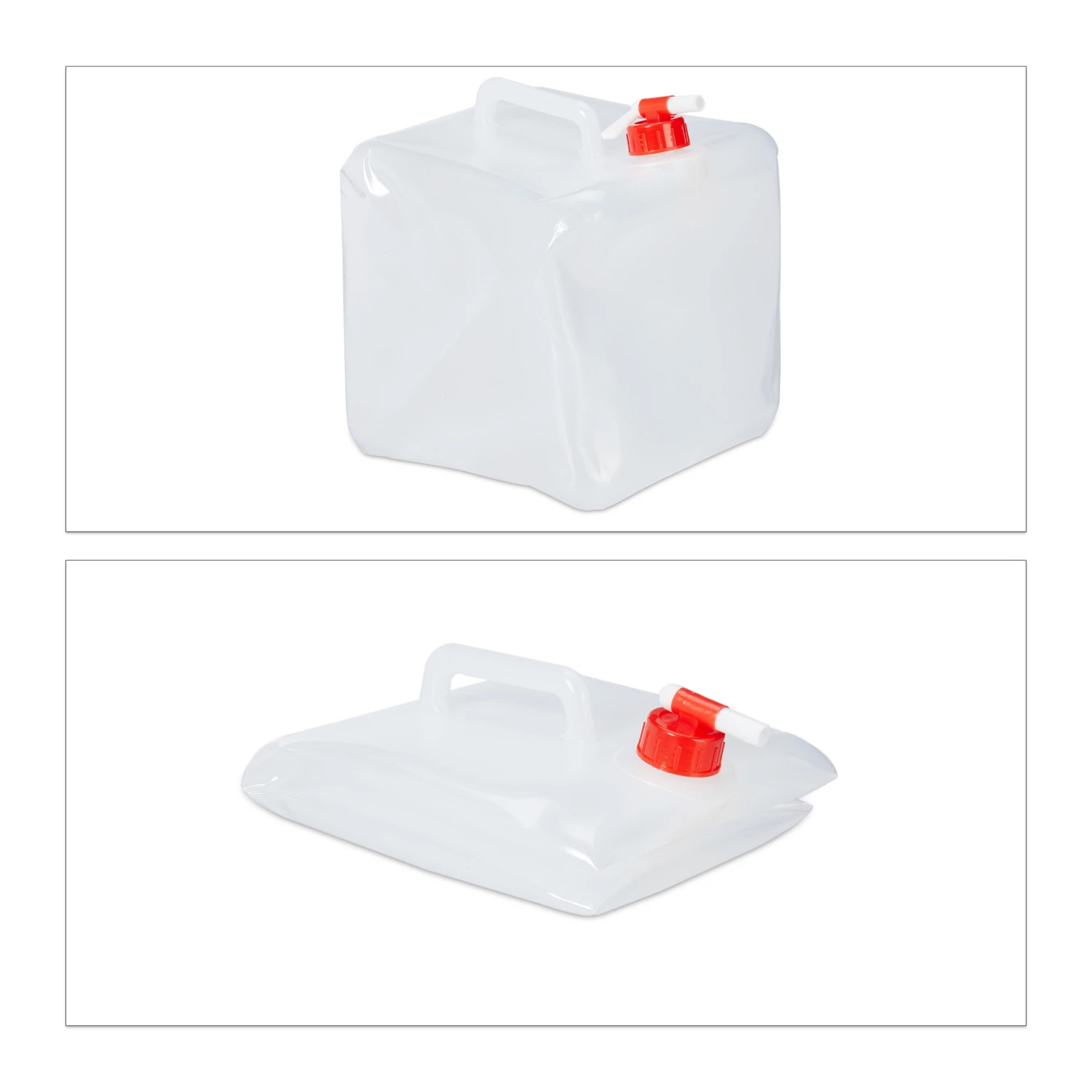 Relaxdays Faltkanister 4er Set - 25 x 27 x 29 cm 8 Relaxdays Faltkanister 4er Set - 25 x 27 x 29 cm – Bild 8