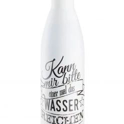 Mäser Vakuum Isolierflasche, Edelstahl - - Weiß