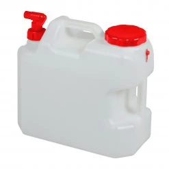 Relaxdays Wasserkanister mit Hahn - 20 x 37 x 37 cm