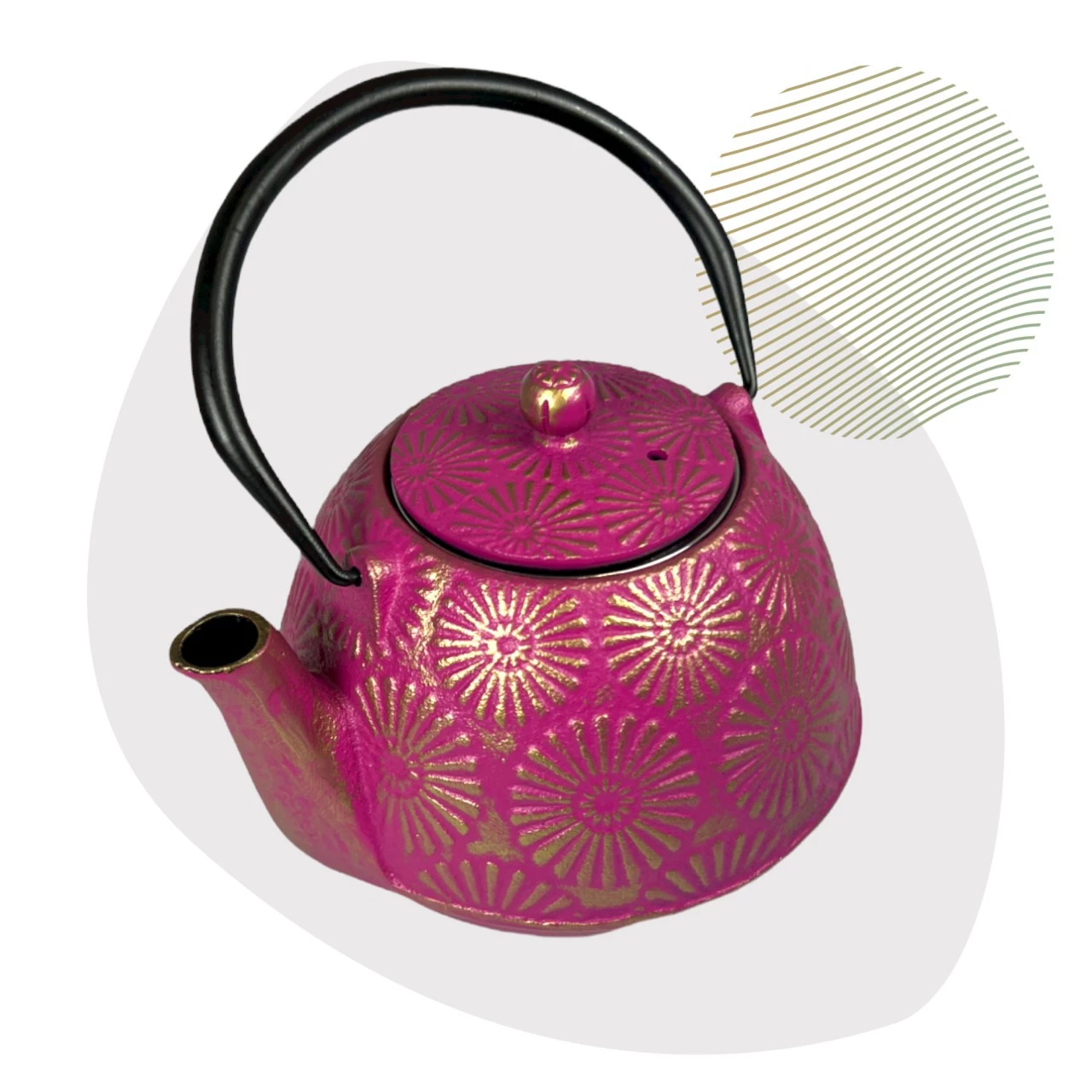 JA-UNENDLICH Hani 1.2l Teekanne Gusseisen 3 JA-UNENDLICH Hani 1.2l Teekanne Gusseisen – Bild 3