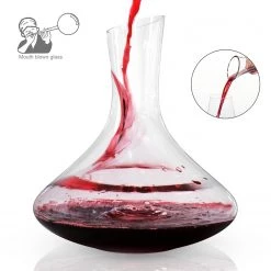 Intirilife Glas Karaffe mit 1.8 Liter für Rotwein -Kannen & Krüge Verkaufsgeschäft d0ec511948c4473f9d915d58200fb2fc