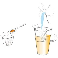 Koziol MIAOU Teebereiter - Farbe rosa -Kannen & Krüge Verkaufsgeschäft e022011d587d4930989166fc2c9f8c3e