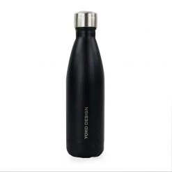 YOKO Isolierflasche 500 ml Schwarz