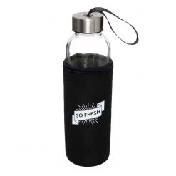 5five Simply Smart Trinkflasche aus Glas, 500 ml