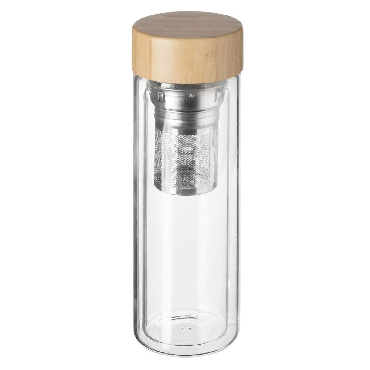 Secret de Gourmet Doppelwandiger Aufguss, Bambusdeckel 1 Secret de Gourmet Doppelwandiger Aufguss, Bambusdeckel